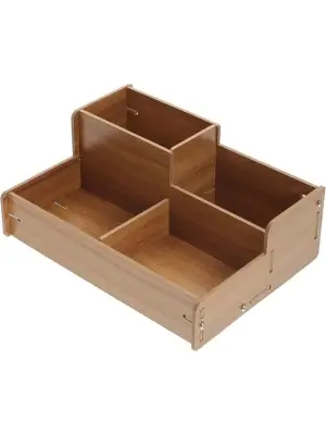 Ahşap Masa Üstü Düzenleyici Kutu