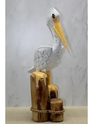 Ahşap Pelikan 60 Cm