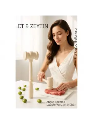 Ahşap Zeytin Kırıcı ve Et Dövücü – Doğal, Sağlam, Pratik Mutfak Yardımcısı