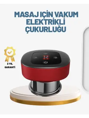 Akıllı Vakumlu Kupa Masaj Cihazı Ağrı Giderici Ve Rahatlatıcı Terapi