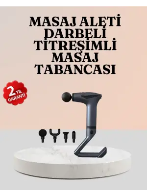 Aktüel 3in1 Taşınabilir Şarjlı Titreşimli Masaj Cihazı Çok Fonksiyonlu