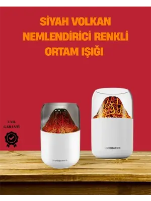 Alev Efektli Ultrasonik Difüzör – Sessiz Çalışma