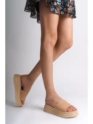 Ten Düz Topuklu Ayakkabı Kadın Terlik