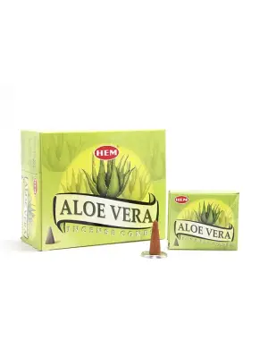 Aloe Vera Aromalı Konik Tütsü