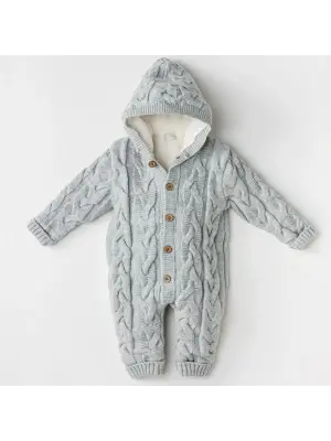 Andywawa AC24336 Knitwear Triko Bebe Kozmonot Grey Melange
