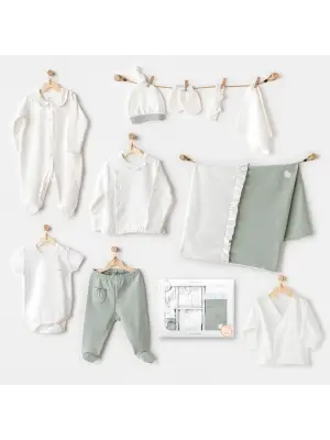 Omarı Sevimli Ayı Dostlar 10Lu Hastane Çıkışı Yeşil