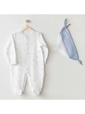 Omarı Denizin Keyifli Yeri: Beyaz Bebek Tulum Takımı