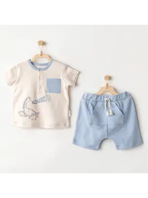 Andywawa Ac25915 Dino 2li Bebek Takım Blue