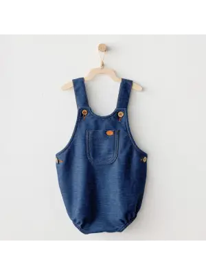 Andywawa Ac25931 Romper Casual Bebek Tulum İndigo