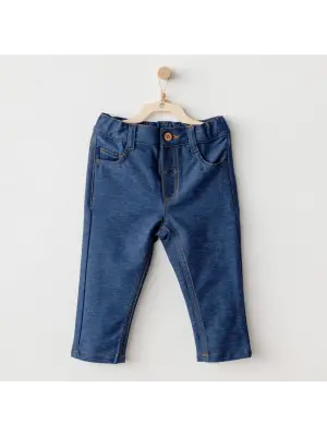 Casual Bebek Pantolon İndigo