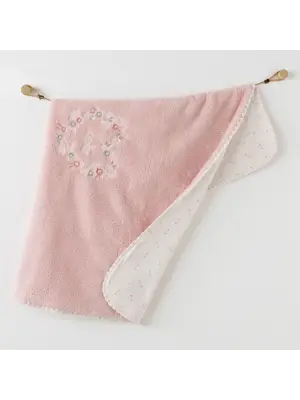 Omarı Sevimli ve Şık Pembe Battaniye 90x85 Boyutunda