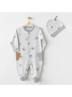 Andywawa AC26104 Hello Autumn Tulum Takım Grey