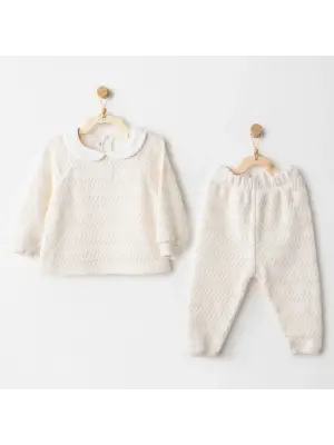 Andywawa AC26138 Wawa Exclusive 2li Takım Ekru