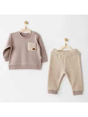 Andywawa Ac26160 Tinny S Sheeps 2li Takım Beige