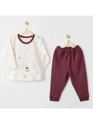 Andywawa AC26184 My 1 St Wardrobe 2li Takım Burgundy