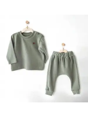 Andywawa AC26213 Casual 2li Takım Green