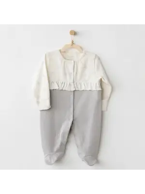 Omarı Bebeğiniz İçin Şıklık ve Rahatlık: Bow Detaylı Bebek Tulum