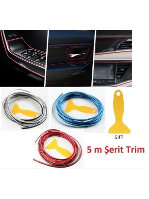 Araba Dekorasyon 5 Metre Şerit Trim