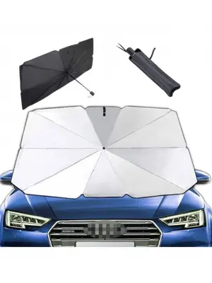 Araba Güneş Gölge Koruyucu Şemsiye Oto Ön Cam Güneşlik(145cm*79cm)