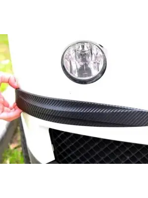 Araba Tampon Koruyucu Karbon Desenli Siyah