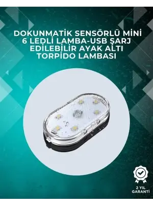 Araç İçi Dekorasyon İçin Manyetik Ve Yapışkanlı Led Ambiyans Lambası