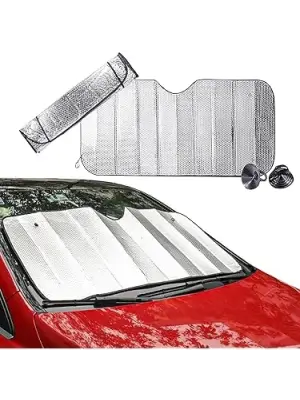 Araç Ön Cam Katlanabilir Güneşlik Isı Yansıma Önleyici Dacia Duster Honda Civic Ford Focus Skoda Superb