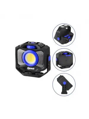 Arm Esen200a Çift Mıknatıslı Döner Gövdeli 2000 Lümen Led Şarjlı Çalışma Lambası