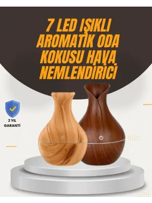Aromaterapi Özellikli Ultrasonik Taşınabilir Oda Ve Ofis Nemlendirici