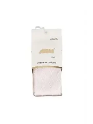 Omarı Kabartma Desenli Kız Çocuk Külotlu Çorap Asorti