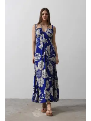 ASKILI VİSCON ELBİSE - Saks