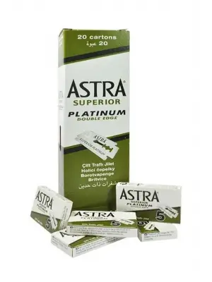 Astra Tıraş Bıçağı Yeşil Jilet 20li Paket