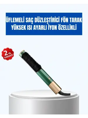 Ayarlanabilir Isı Kontrollü Saç Şekillendirme Seti – Tüm Saç Tipleri İçin Uygun