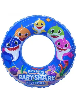 Omarı Yumuşak Peluş Baby Shark Simit - 60 Cm Boyunda