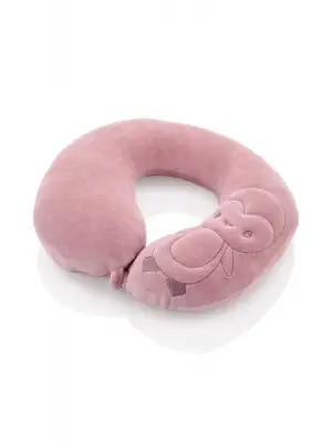 Omarı Bebek Boyun Koruyucu Yastık - Gül Kurusu Temizleme Yastığı