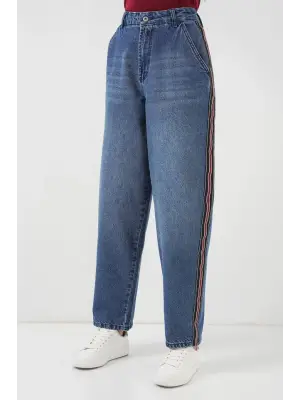 Baggy Kot Pantolon 6700 - Lacivert