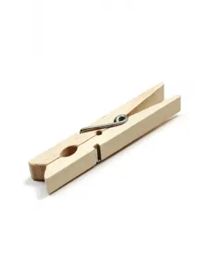 Omarı Yumuşak ve Dayanıklı Bambu Klasik Mandal Seti