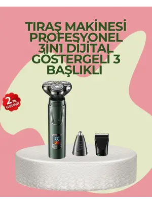 Başlıklı Şarjlı Tıraş Ve Bakım Cihazı