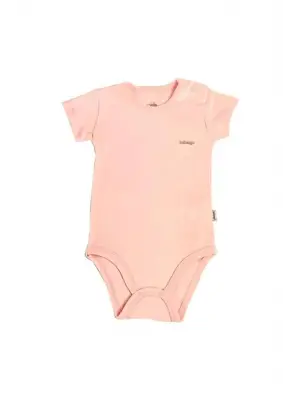 Bebengo BU4021 Basic Kısa Kol Body Pembe