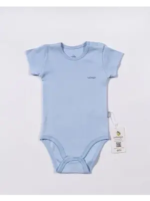 Bebengo BU4025 Basic Kısa Kol Body Mavi