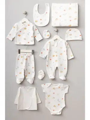 Bebitof Panter 10 Parça Hastane Çıkışı 10113 Ekru