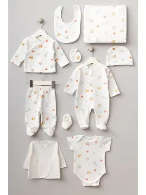 Bebitof Panter 10 Parça Hastane Çıkışı 10113 Ekru