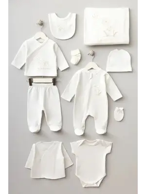 Bebitof Uğur Böceği 10 Parça Hastane Çıkışı 10122 Ekru