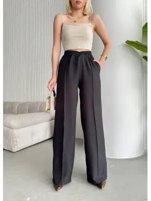 Modern Beli Çapraz Pantolon
