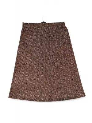 Beli Lastikli Full Likralı Pigment Penye Etek Anne Eteği Uzun Namaz Eteği - Royaleks - D1