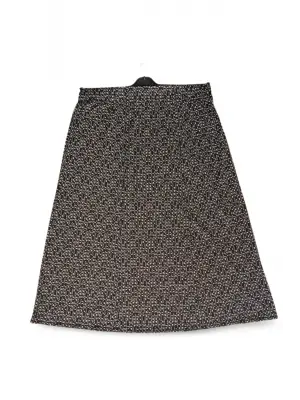 Beli Lastikli Full Likralı Pigment Penye Etek Anne Eteği Uzun Namaz Eteği - Royaleks - D4