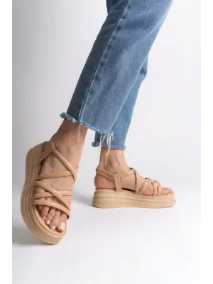 Trend Rahat Tabanlı Bayan Sandalet