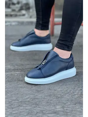 Modern Lacivert Erkek Ayakkabı