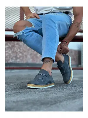 Omarı Gri Erkek Casual Ayakkabı - Rahat ve Şık Seçenek