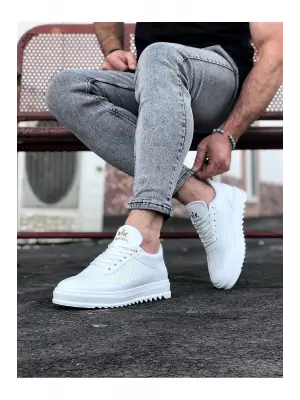 Omarı Yeni Sezon Beyaz Erkek Casual Ayakkabı