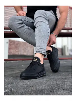 Omarı Kömür Rengi Erkek Casual Ayakkabı